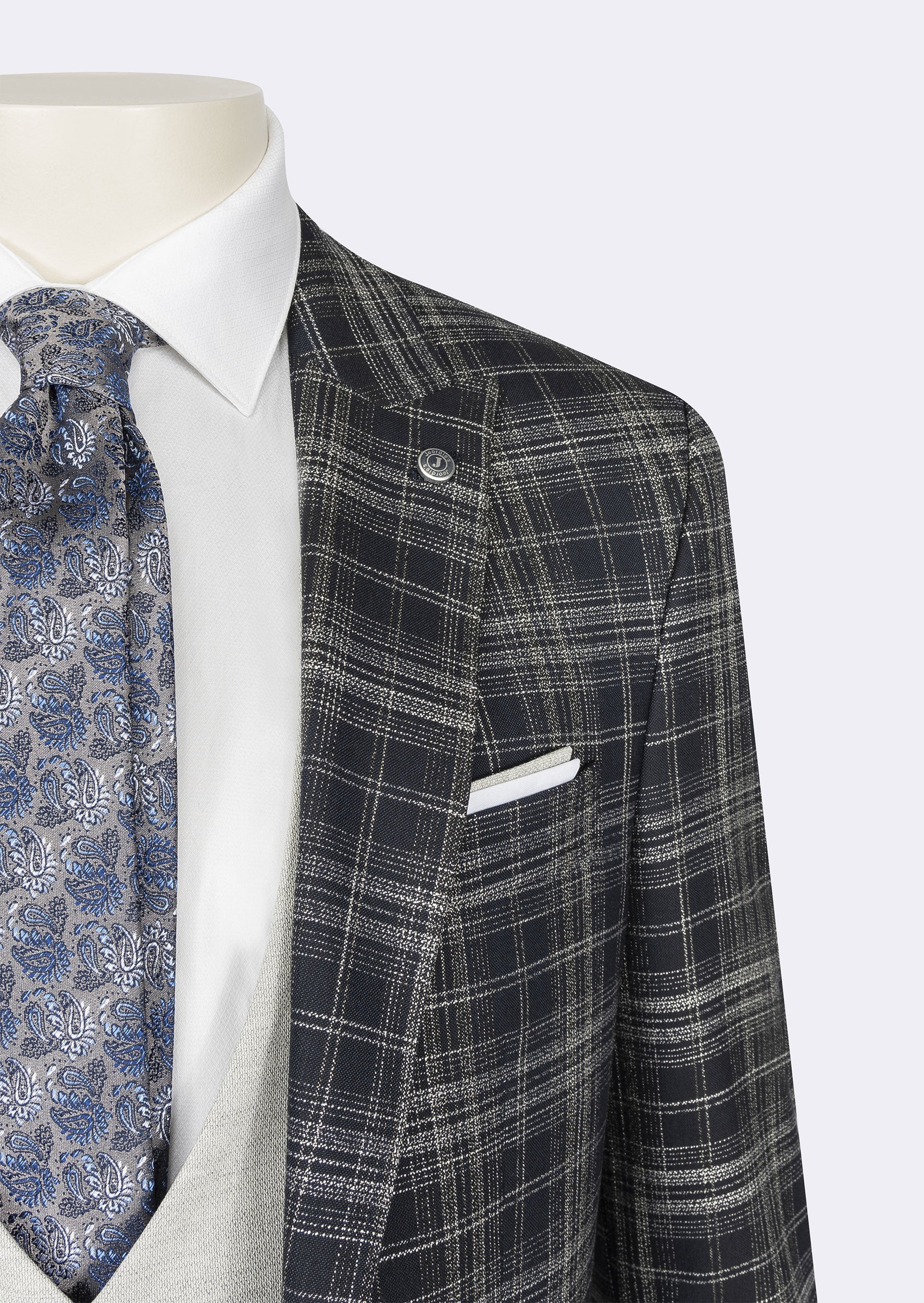Navy Three-Piece Suit