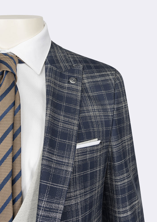 Light Navy Three-Piece Suit