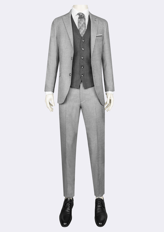 Black Three-Piece Suit