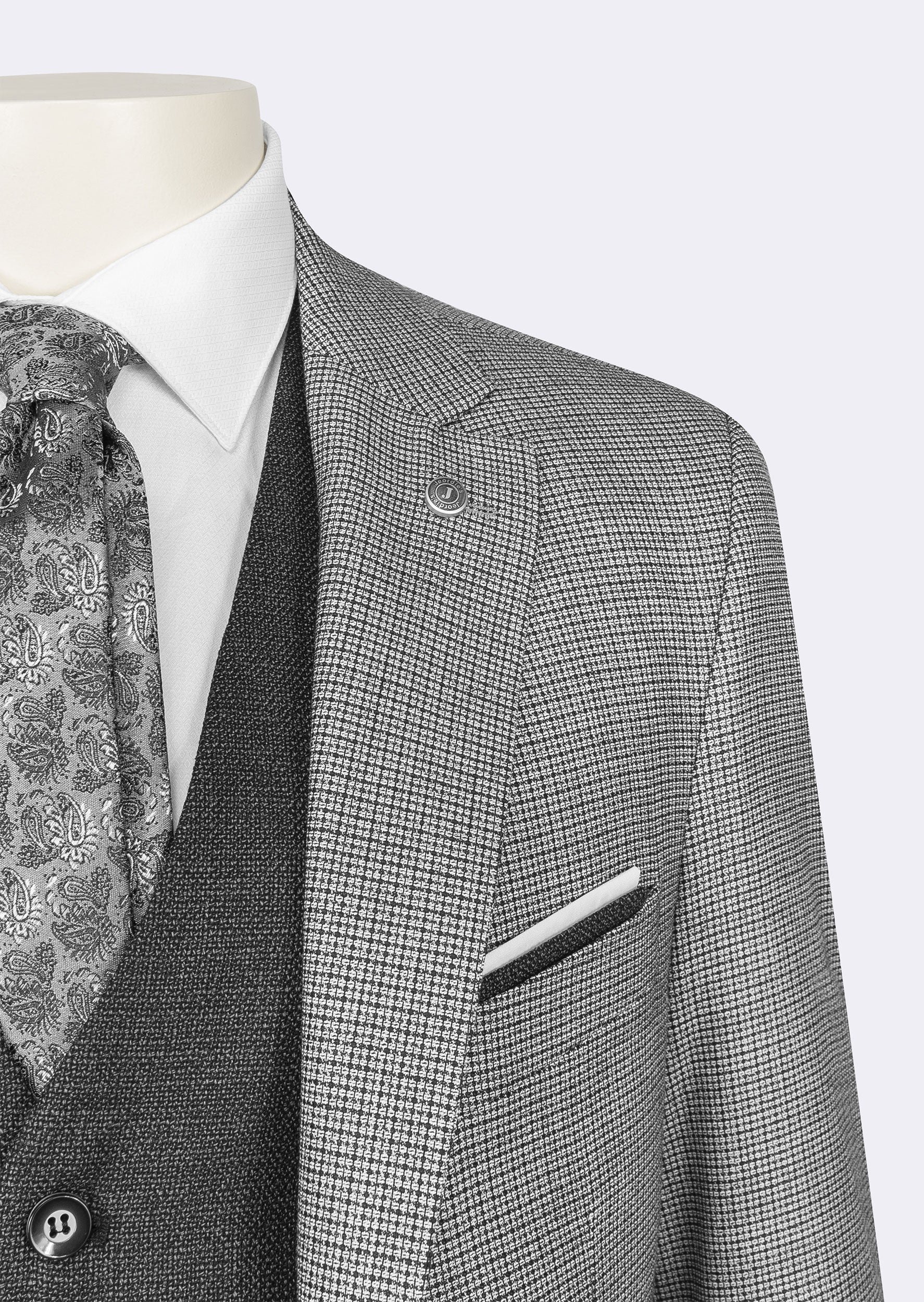 Black Three-Piece Suit