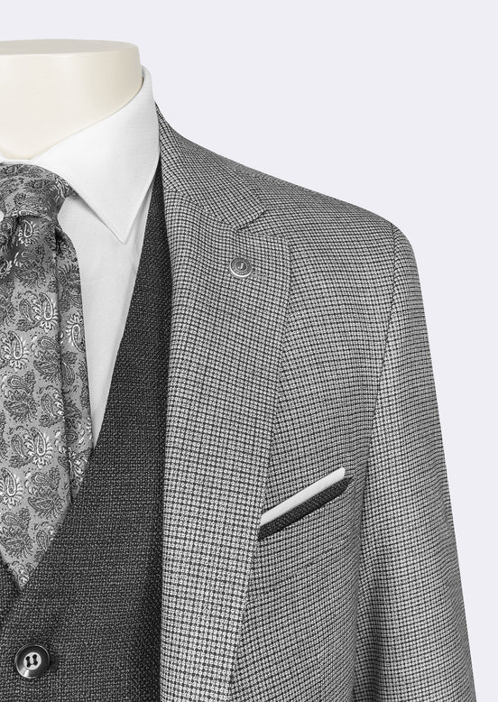 Black Three-Piece Suit