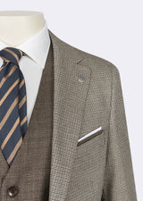 Brown Three-Piece Suit