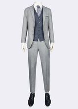 Navy Three-Piece Suit