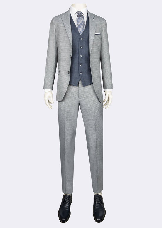 Navy Three-Piece Suit
