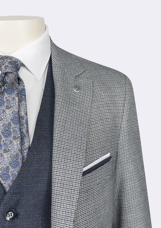 Navy Three-Piece Suit