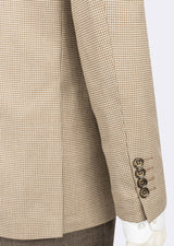 Beige Three-Piece Suit