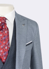 Blue Three-Piece Suit