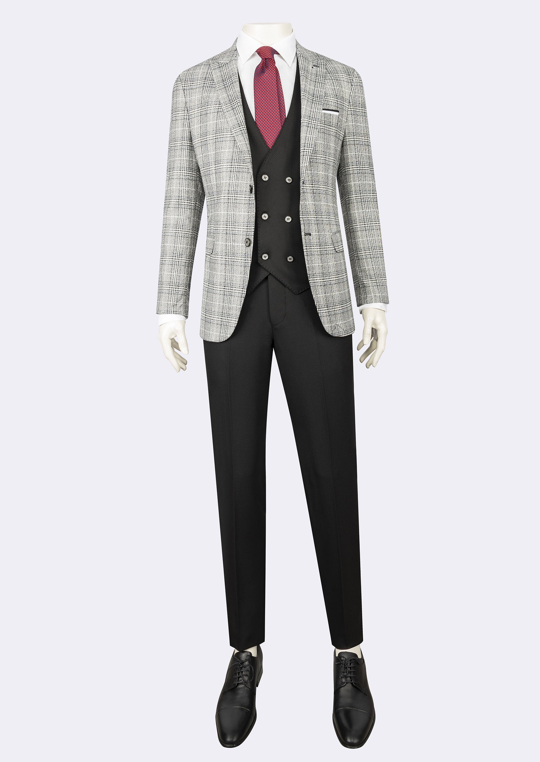 Black Three-Piece Suit