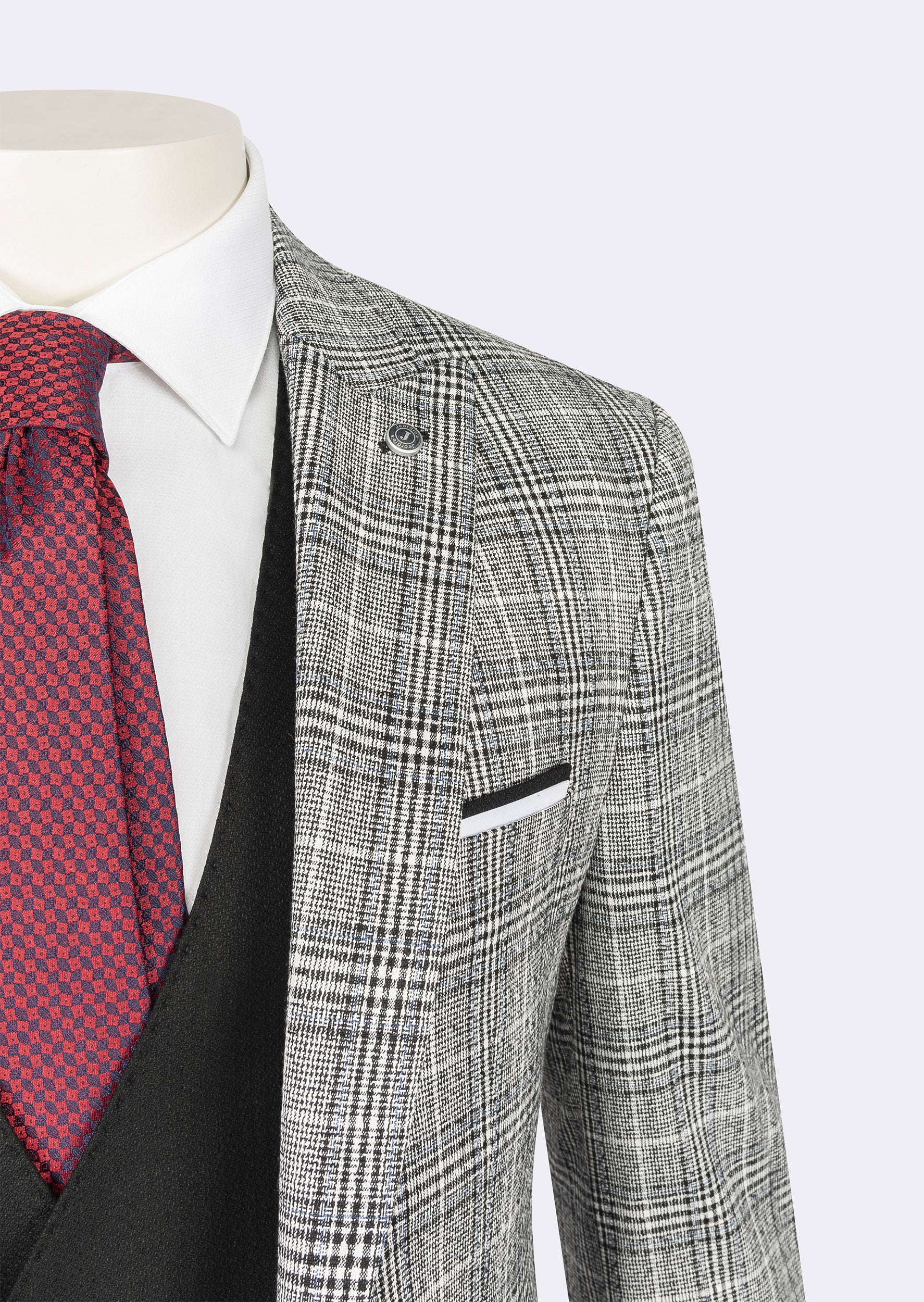 Black Three-Piece Suit