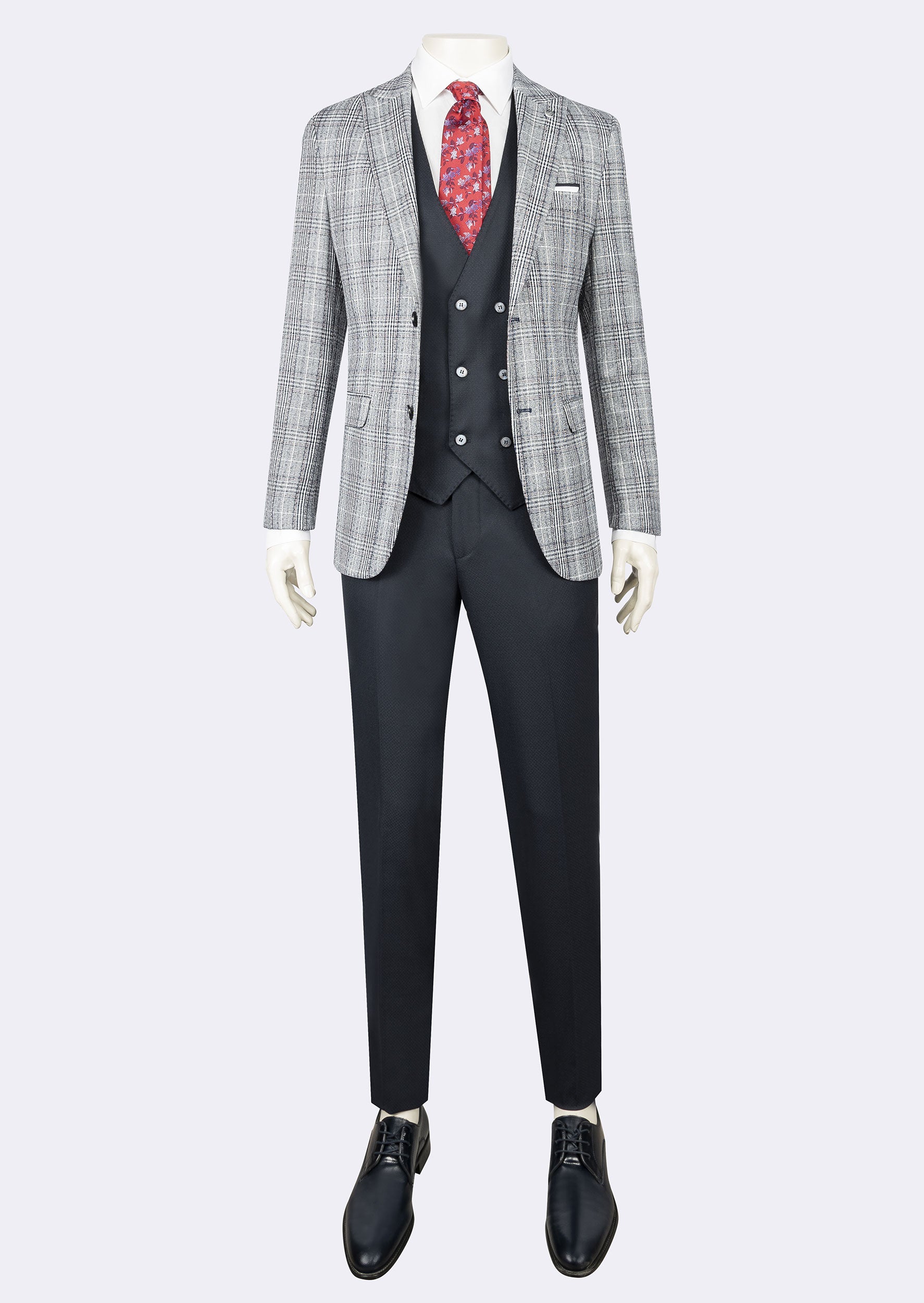 Navy Three-Piece Suit
