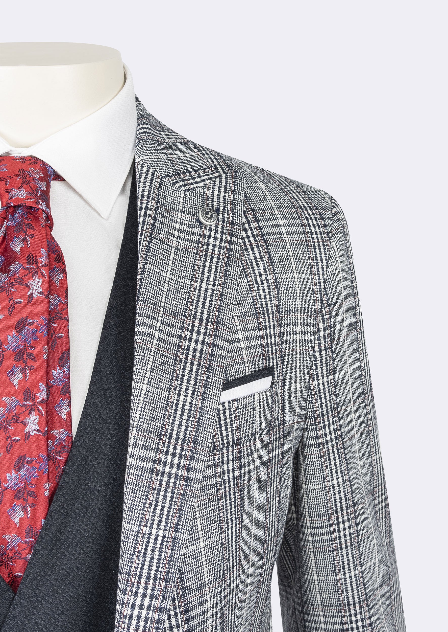 Navy Three-Piece Suit