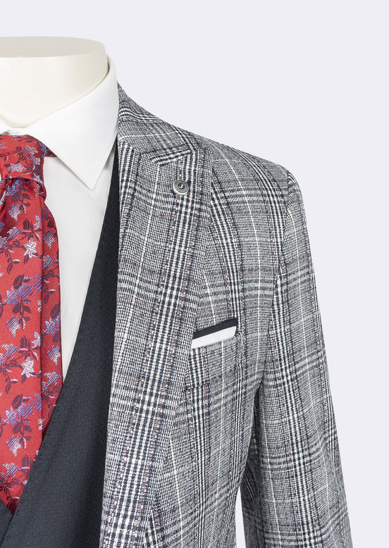 Navy Three-Piece Suit