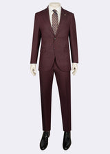 Burgundy Suit