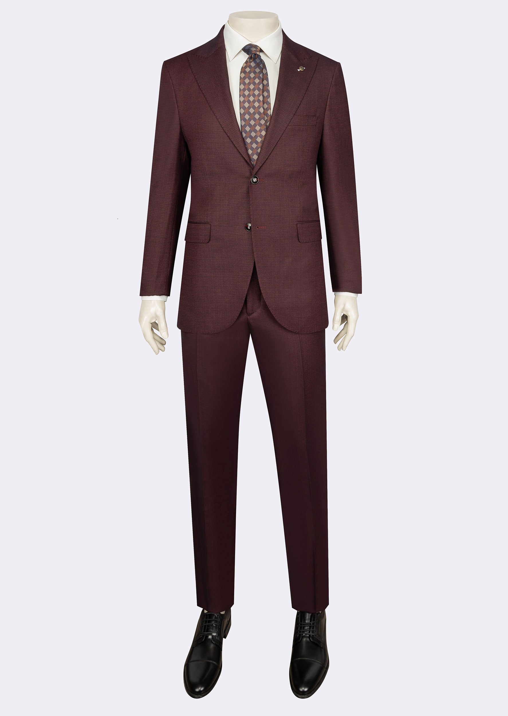 Burgundy Suit