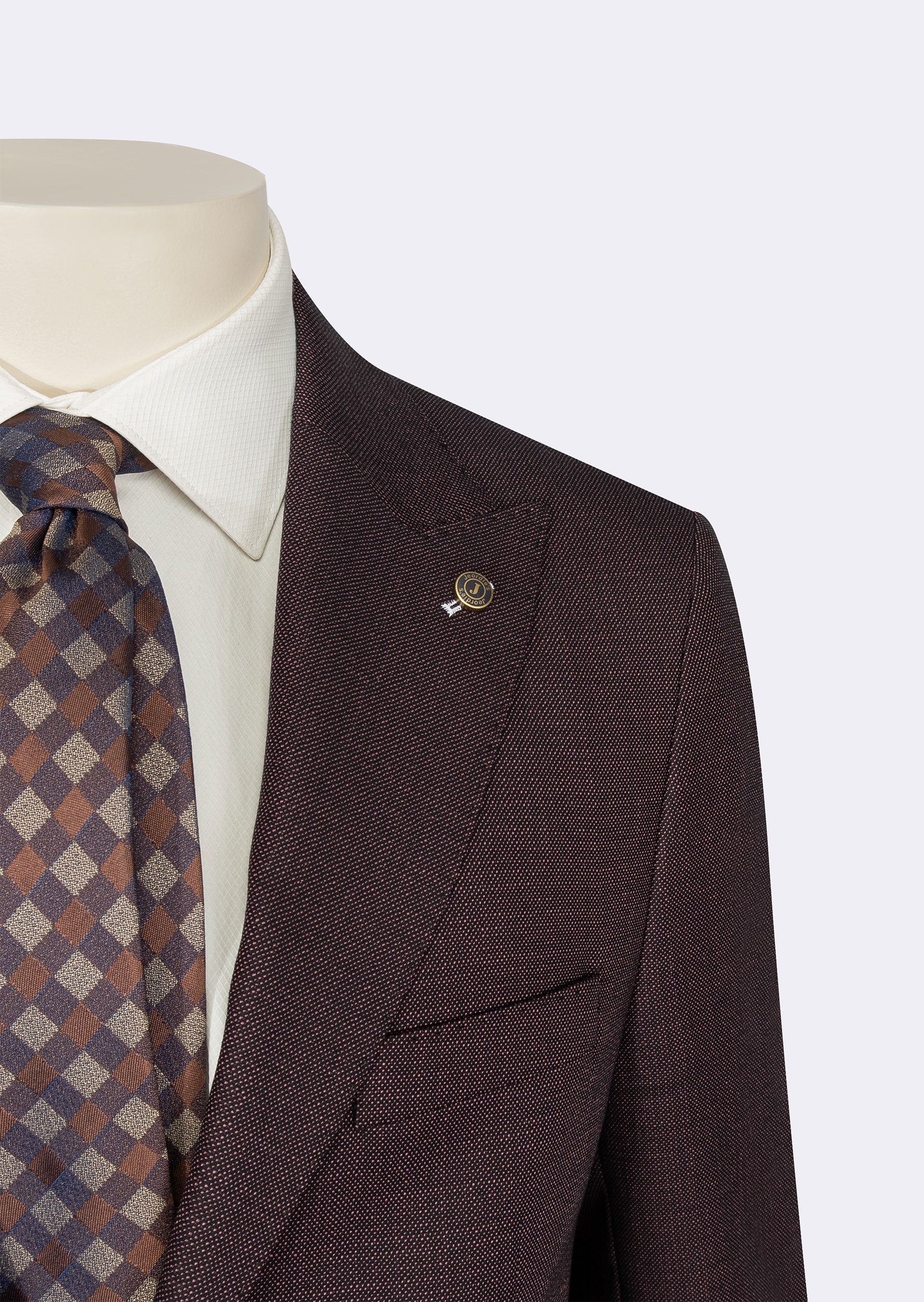 Dark Burgundy Suit