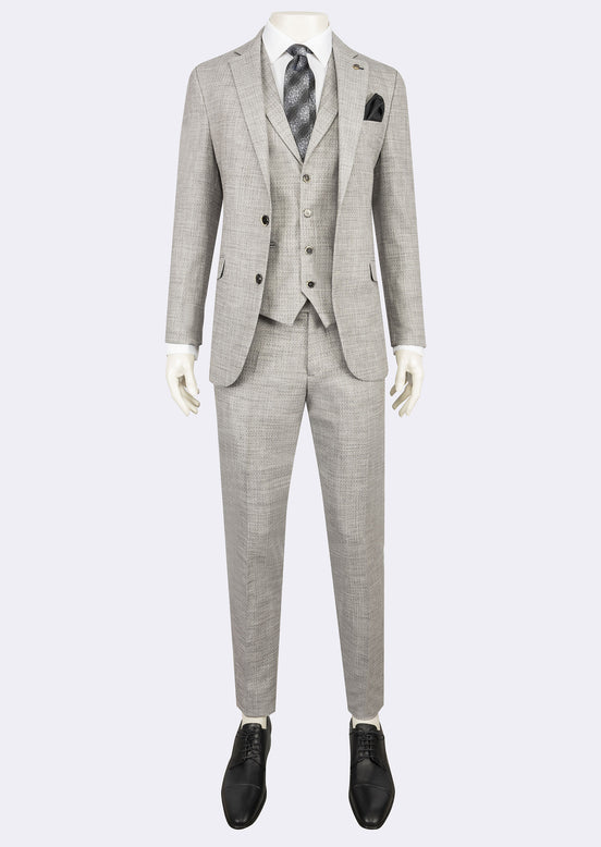 Grey Three-Piece Suit