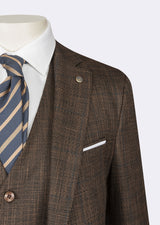Brown Three-Piece Suit