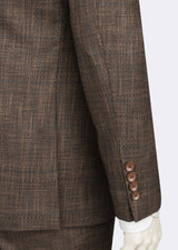 Brown Three-Piece Suit