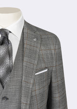 Grey Three-Piece Suit