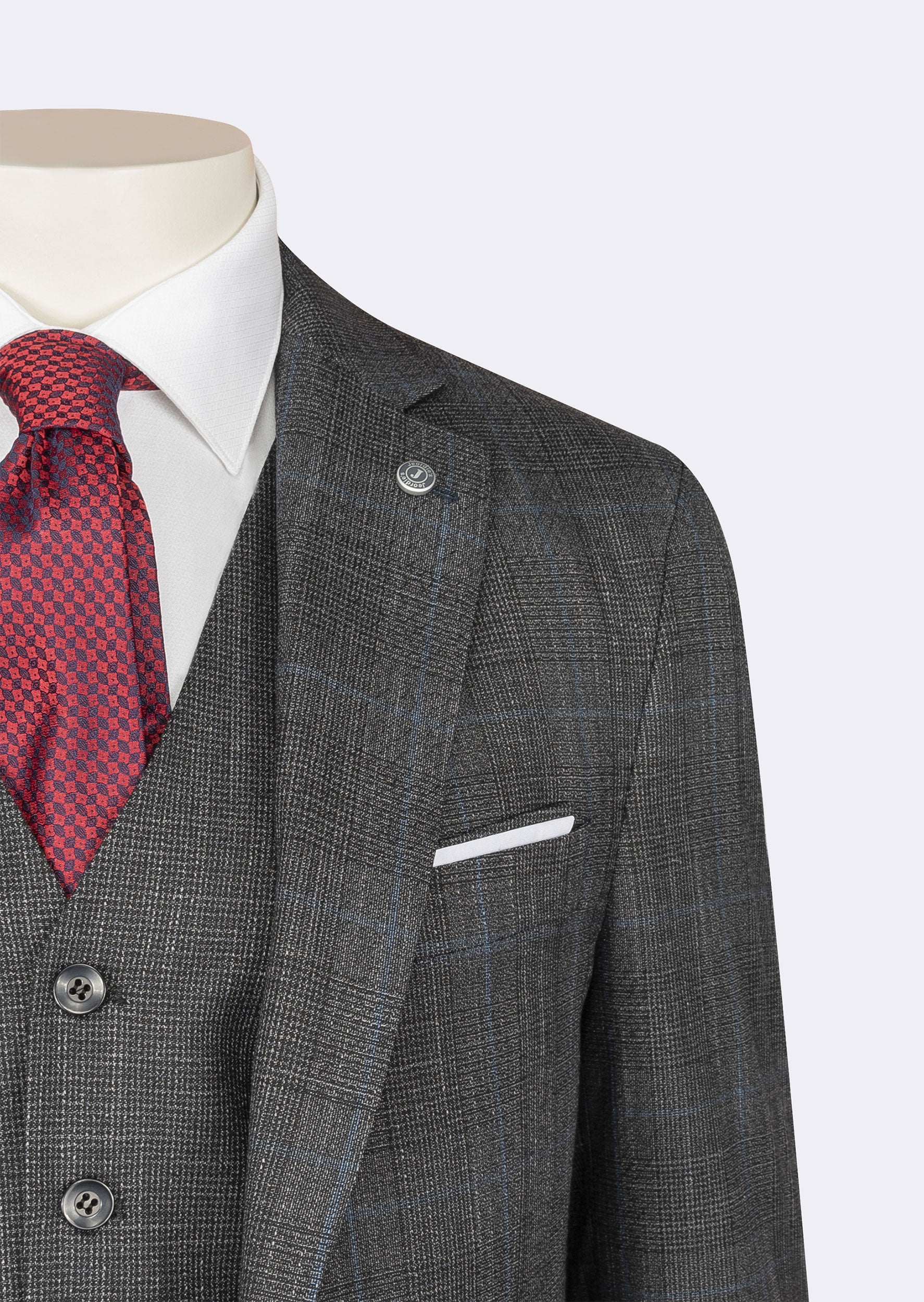 Anthracite Three-Piece Suit