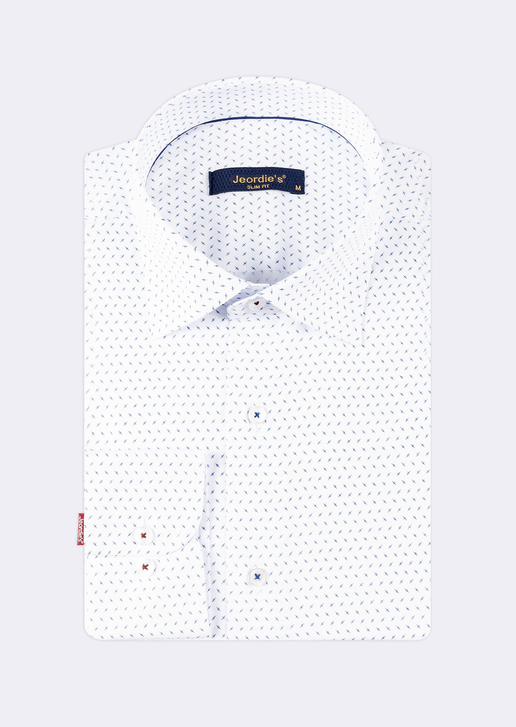 White - Blue Long Sleeve Shirt