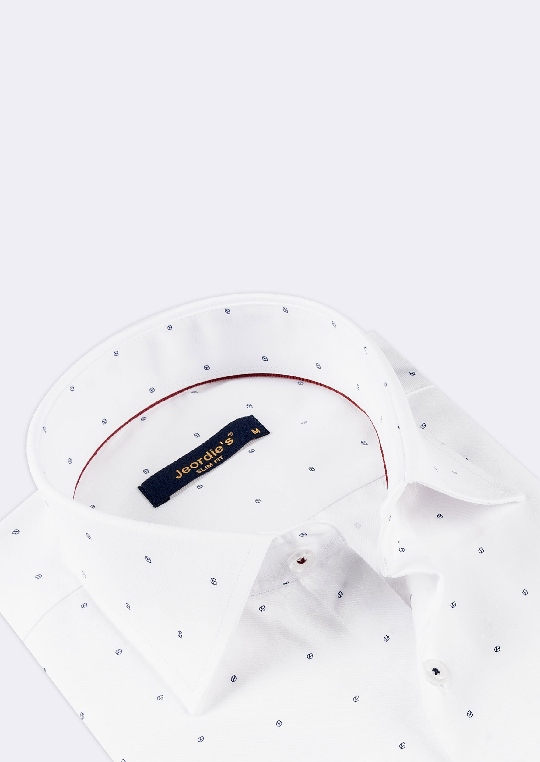 White - Navy Long Sleeve Shirt