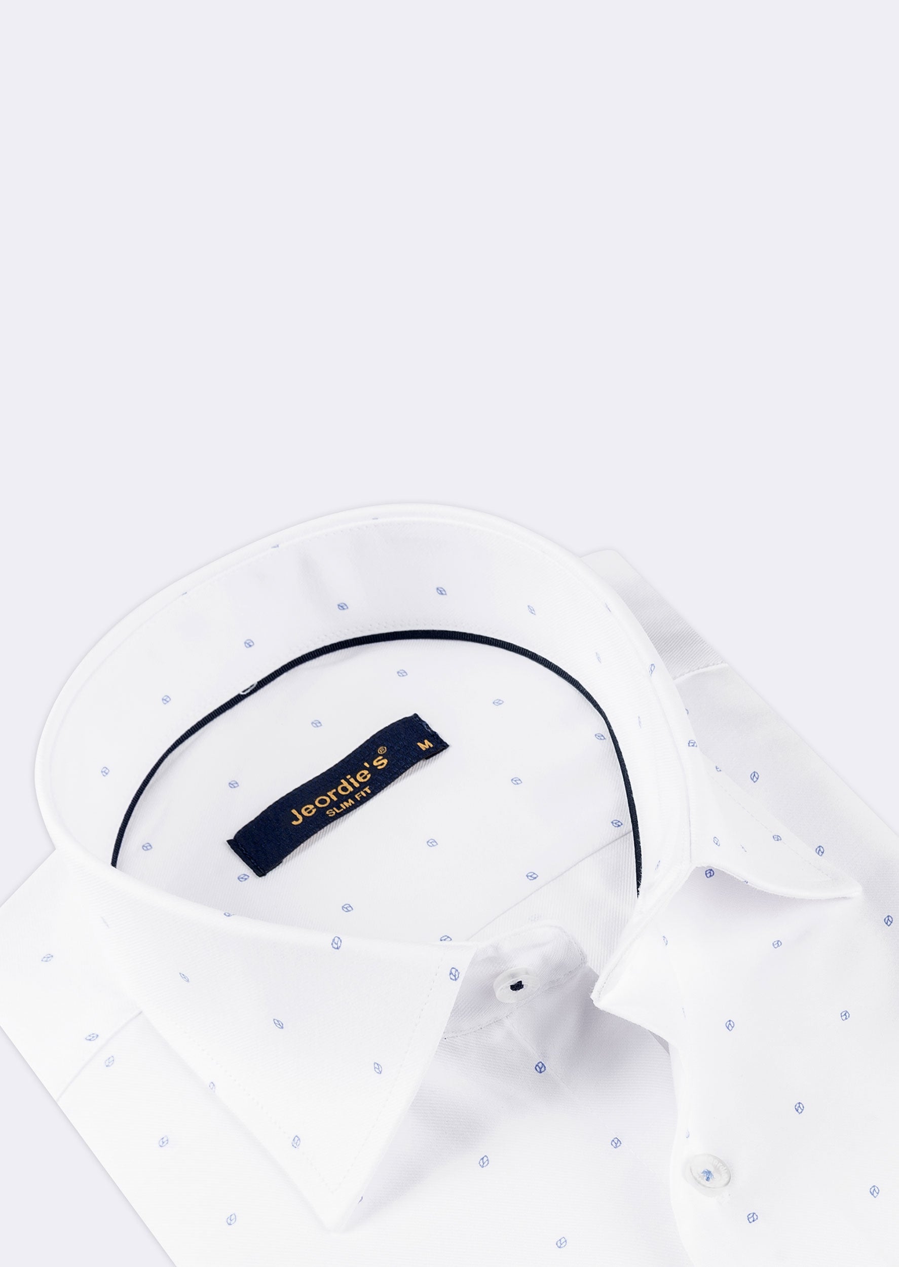 White - Blue Long Sleeve Shirt