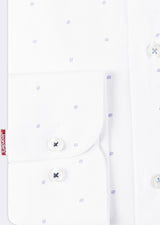 White - Blue Long Sleeve Shirt