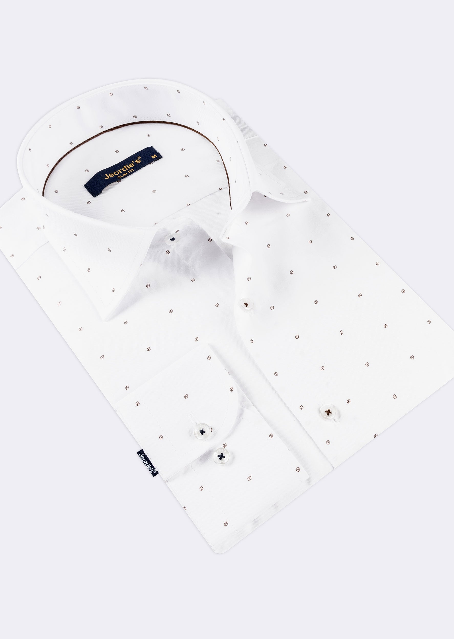 White - Beige Long Sleeve Shirt