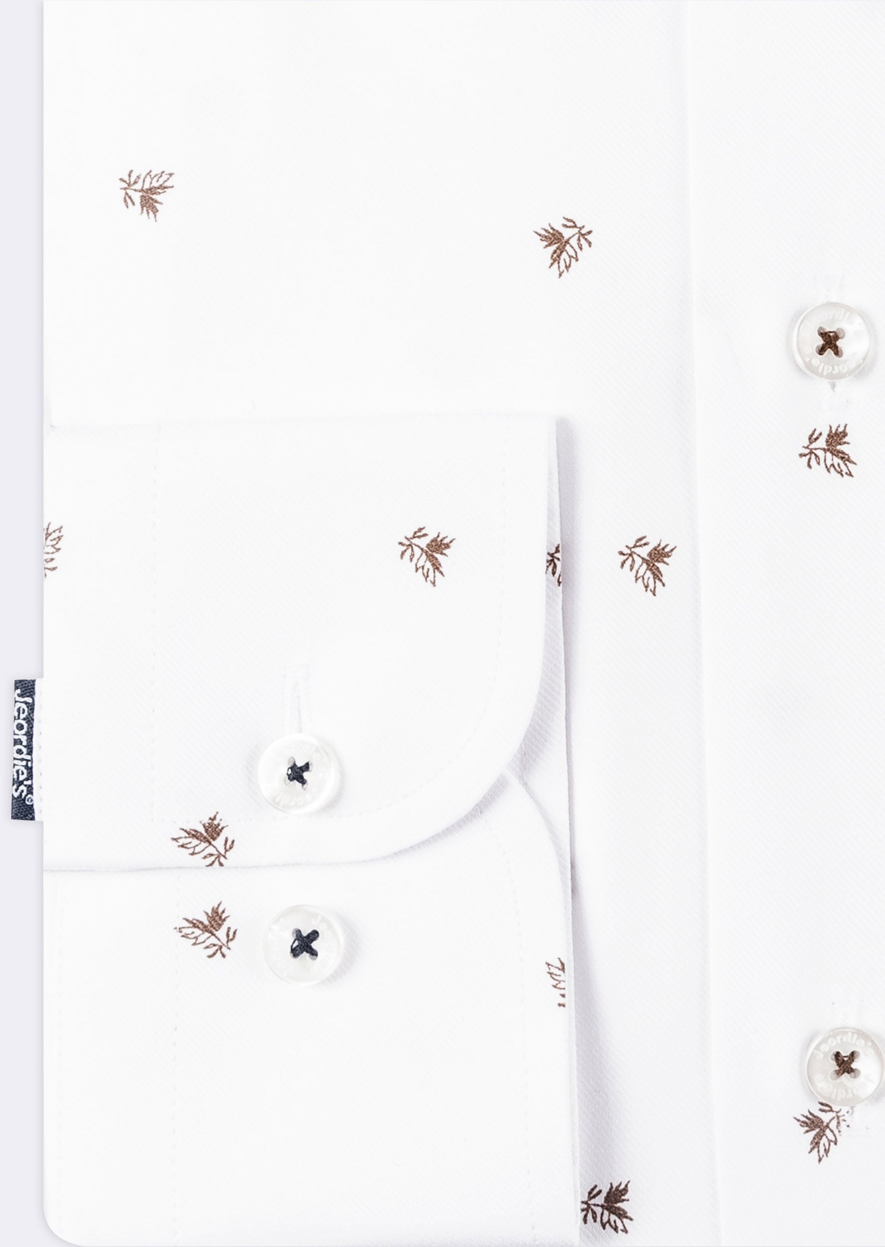 White - Beige Long Sleeve Shirt