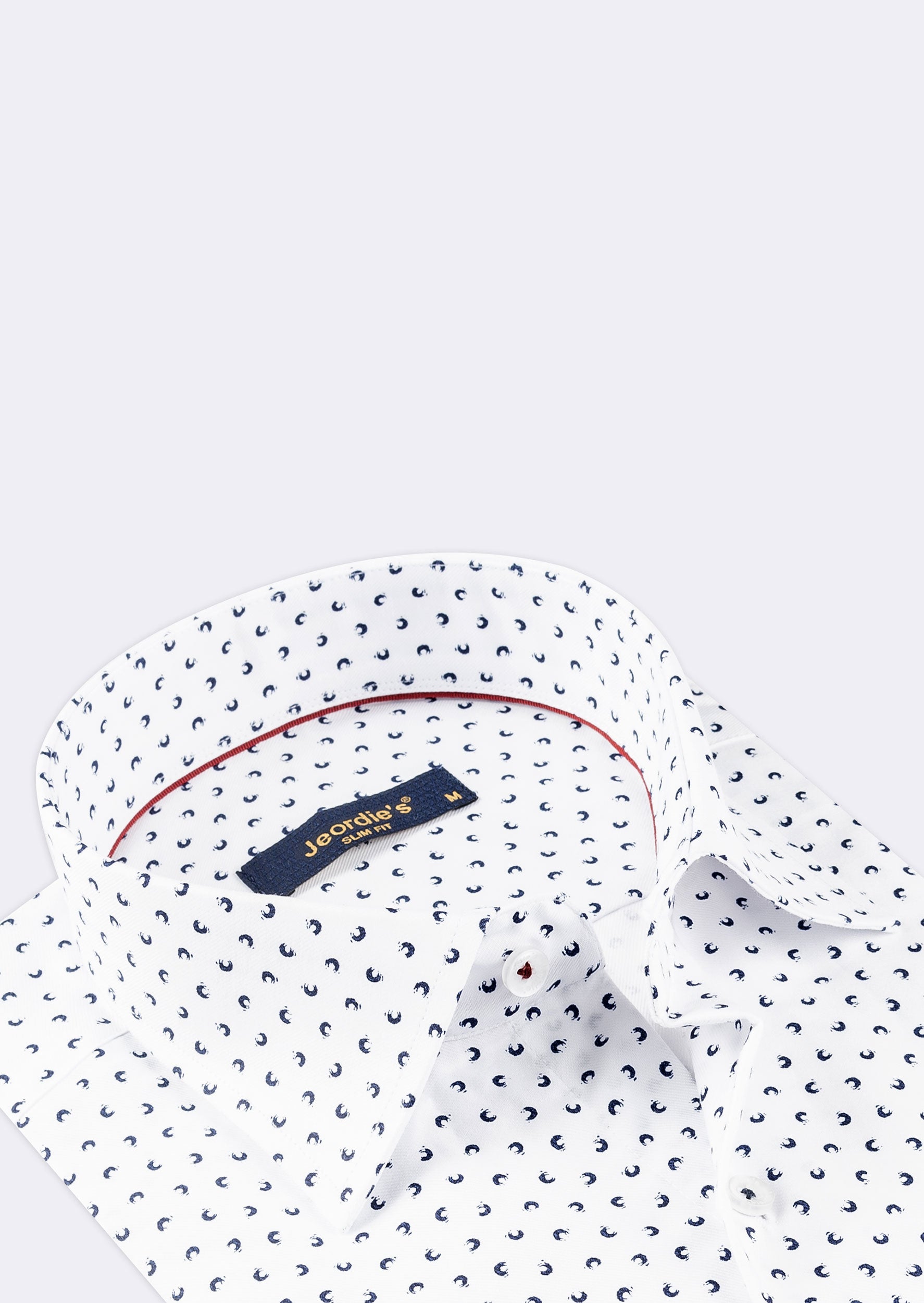White - Navy Long Sleeve Shirt