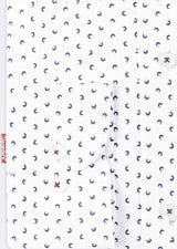 White - Navy Long Sleeve Shirt