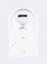 White - Blue Short Sleeve Shirt