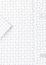 White - Blue Short Sleeve Shirt