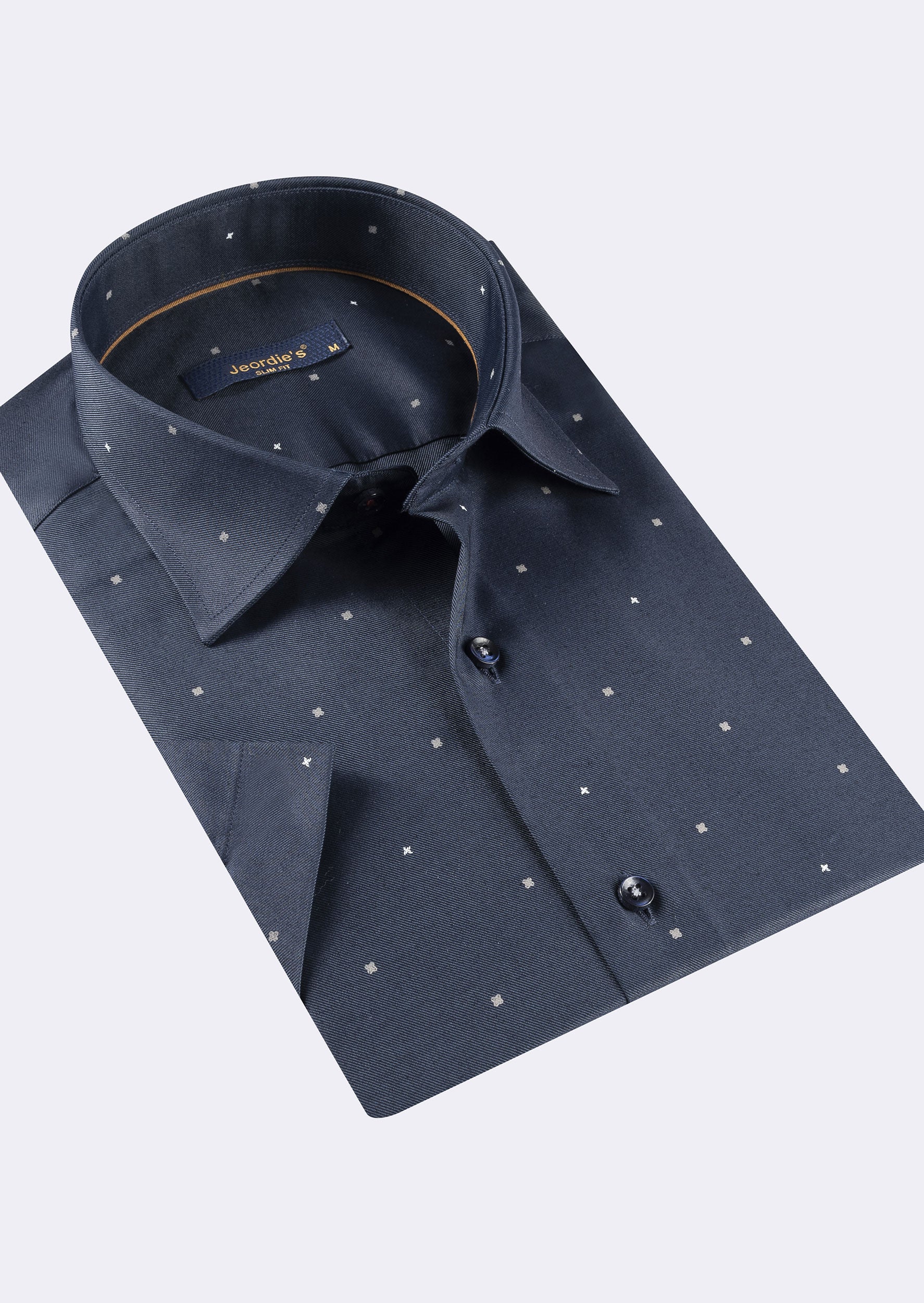 Navy - Grey Short Sleeve Shirt