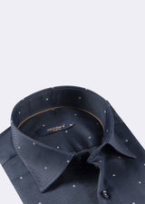 Navy - Grey Short Sleeve Shirt