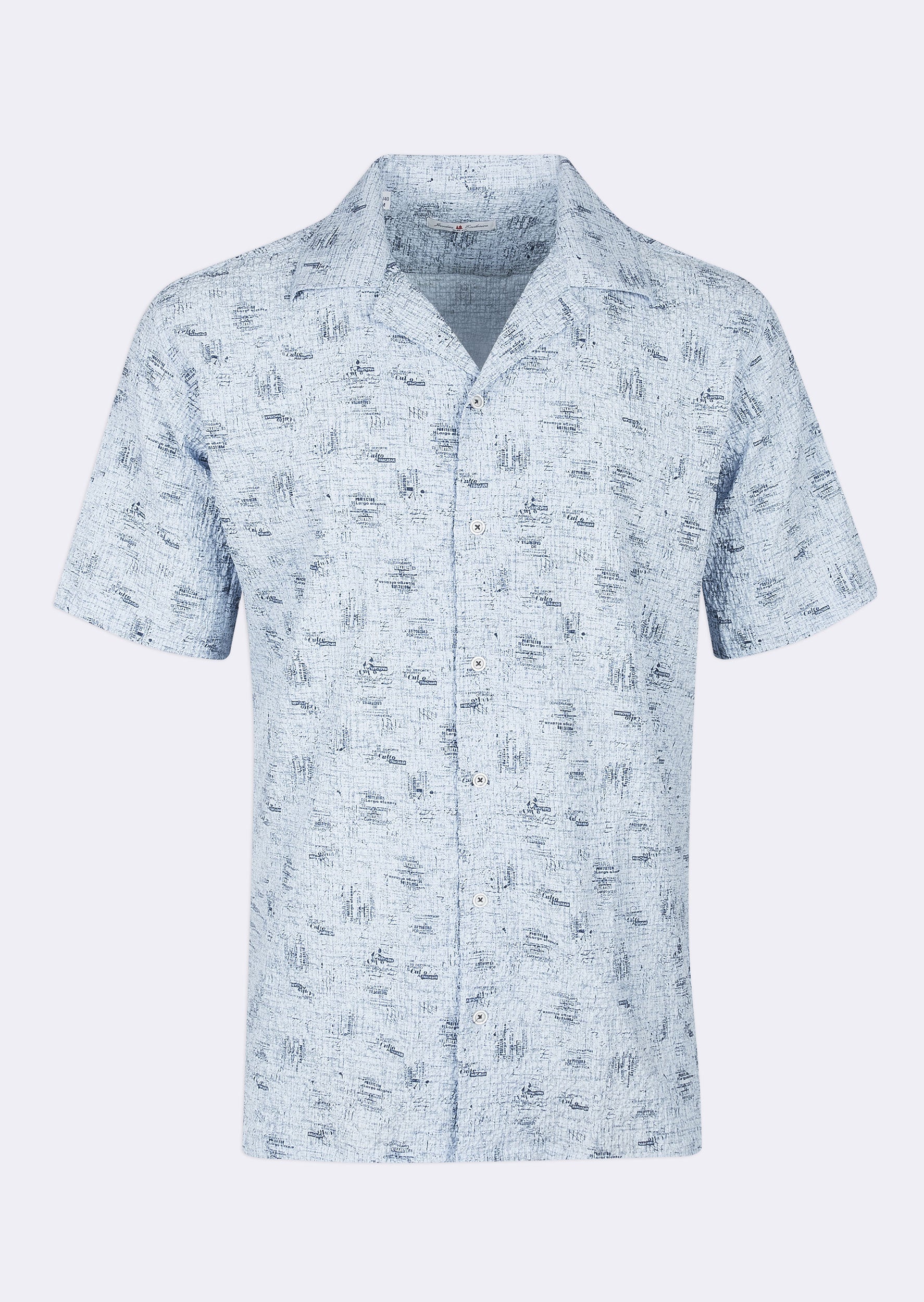 Blue Short Sleeve Shirt