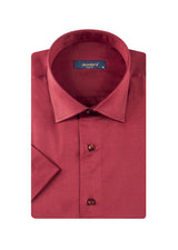 Burgundy Short Sleeve Shirt