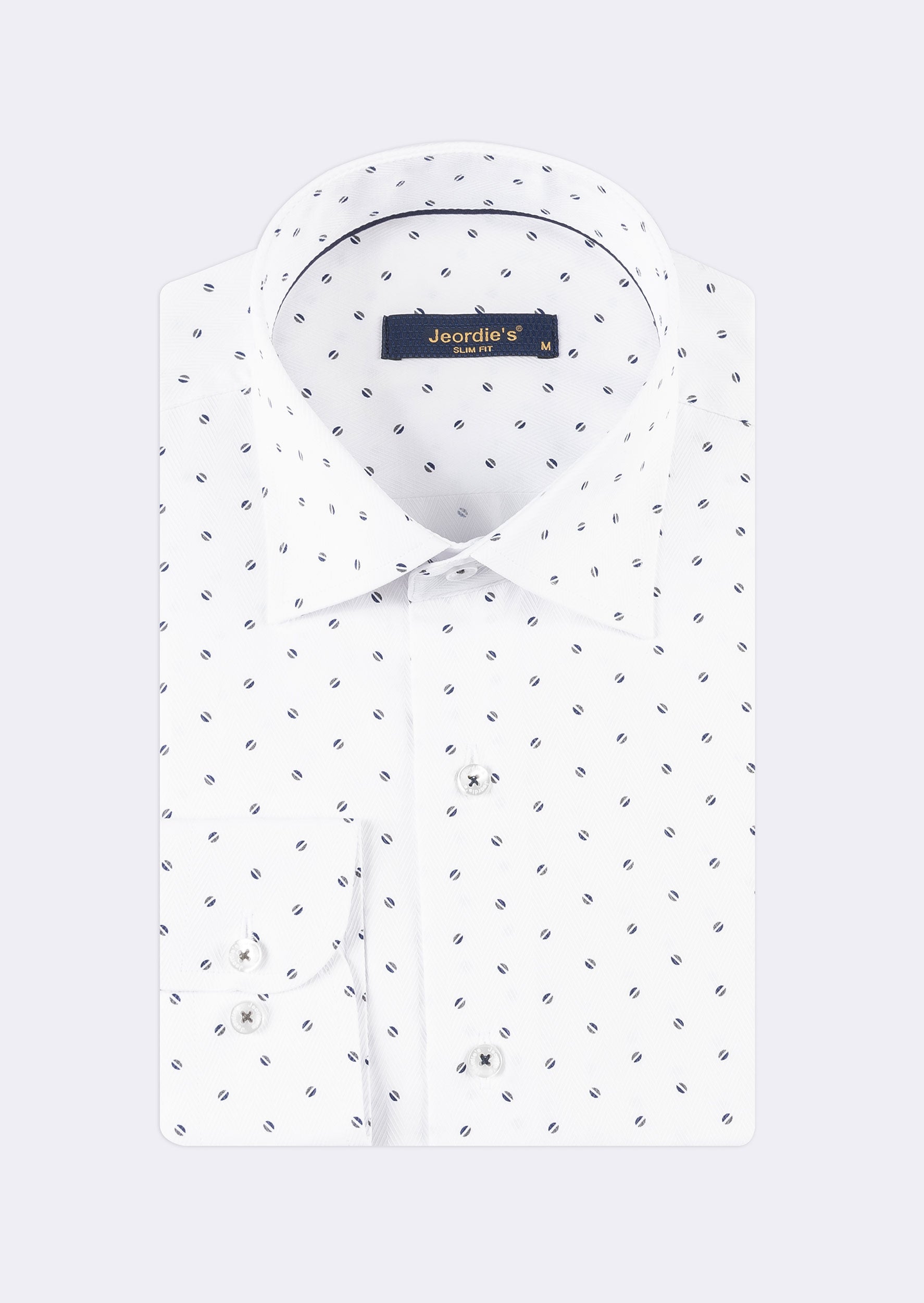 White - Grey Long Sleeve Shirt