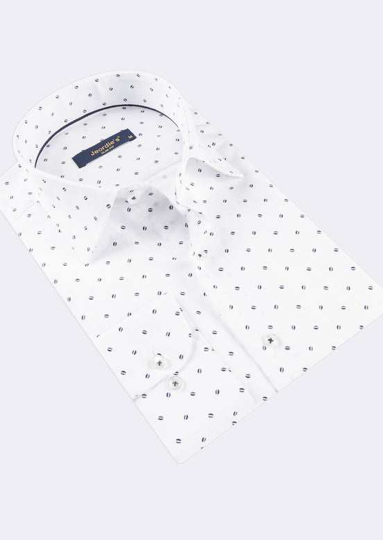White - Grey Long Sleeve Shirt
