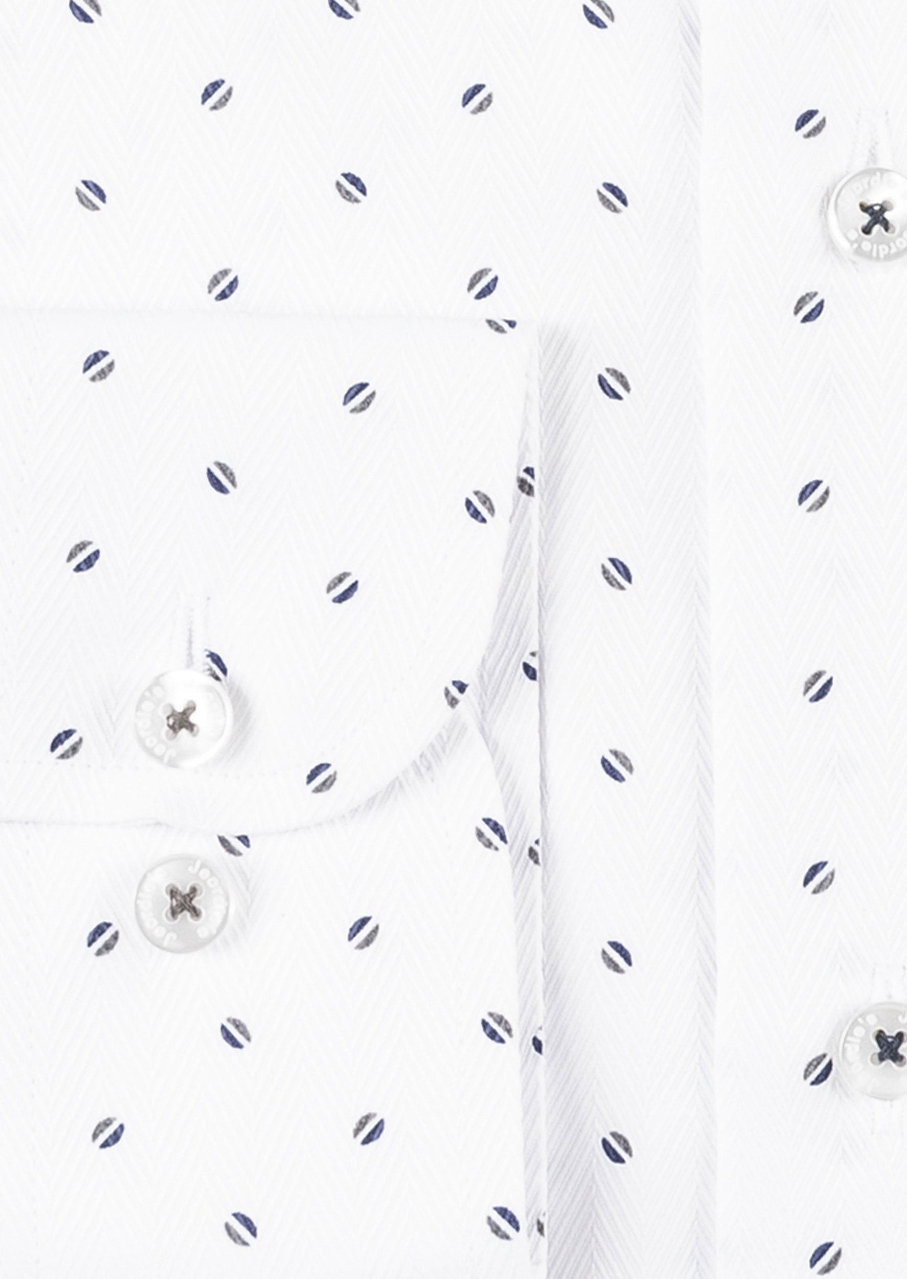 White - Grey Long Sleeve Shirt