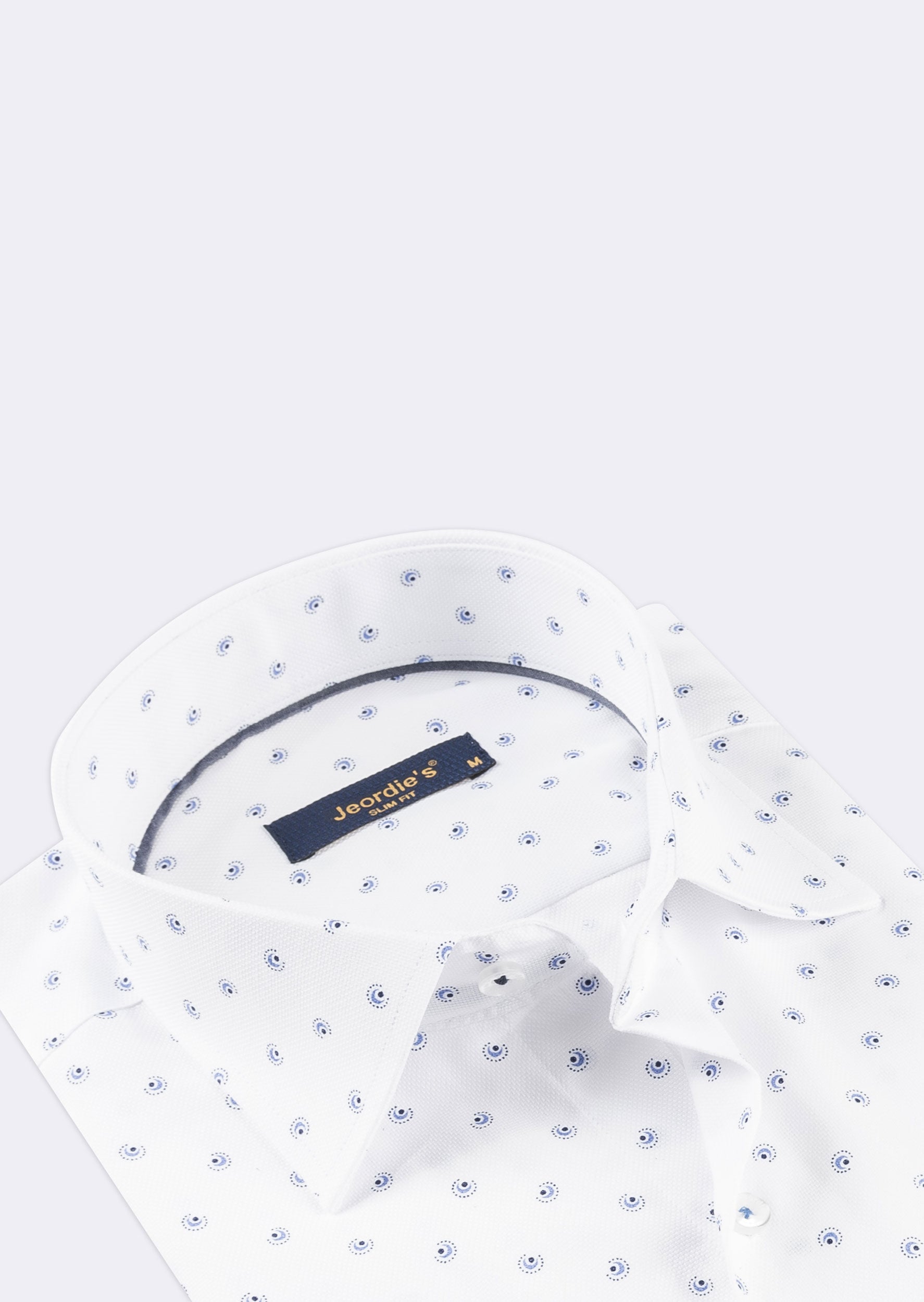 White - Blue Long Sleeve Shirt