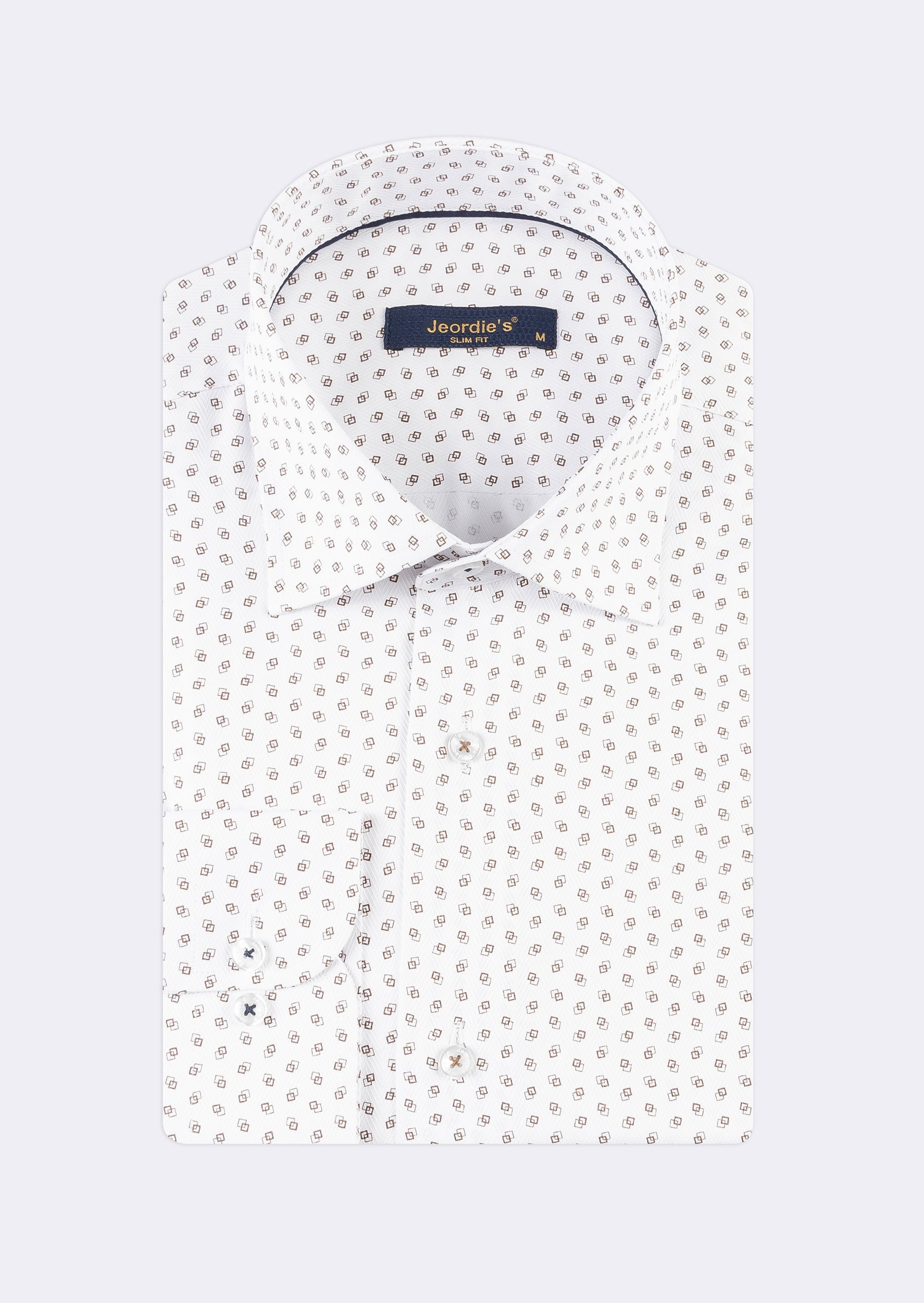 White - Beige Long Sleeve Shirt