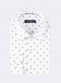 White - Brown Long Sleeve Shirt