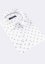 White - Brown Long Sleeve Shirt