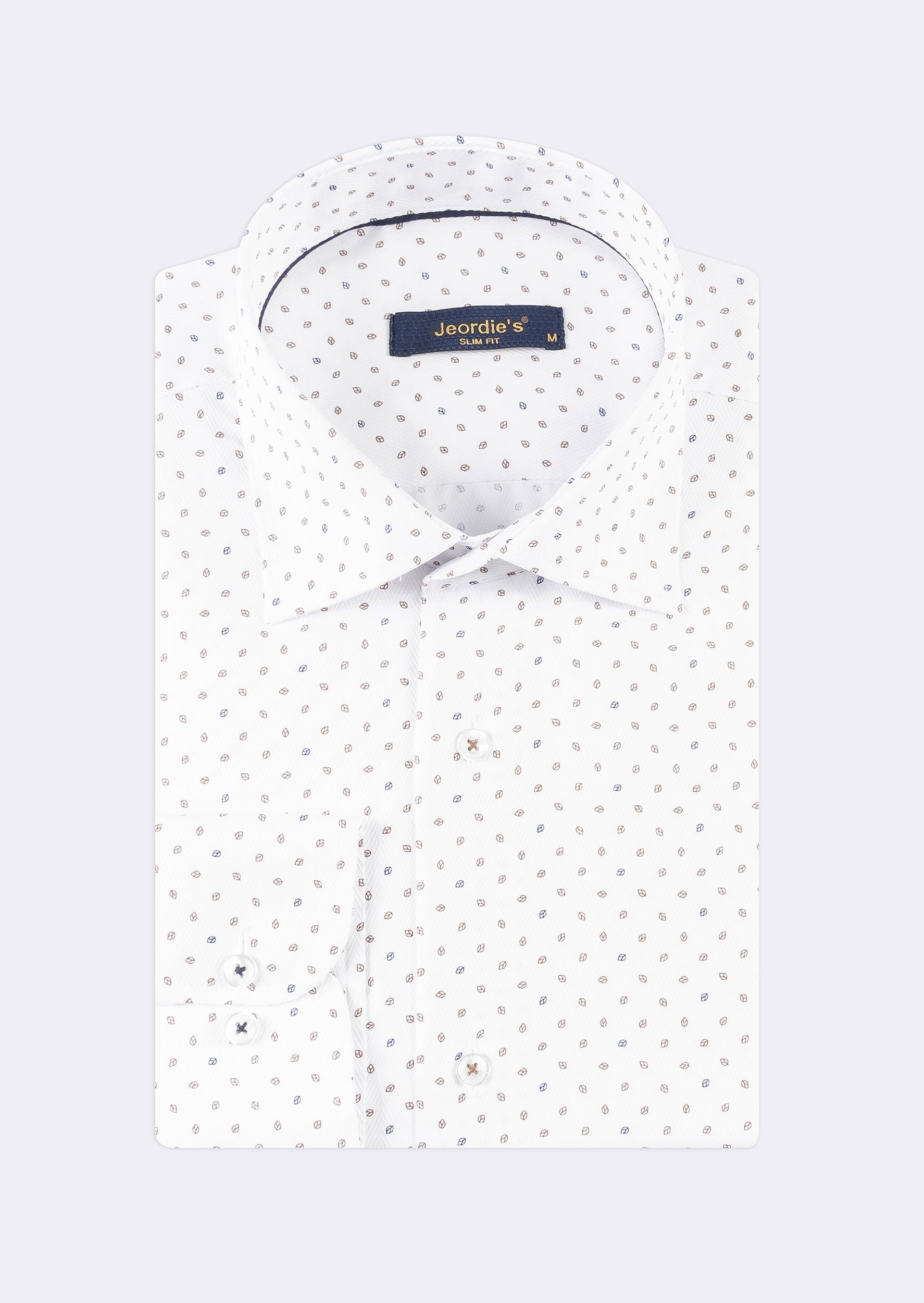 White - Beige Long Sleeve Shirt