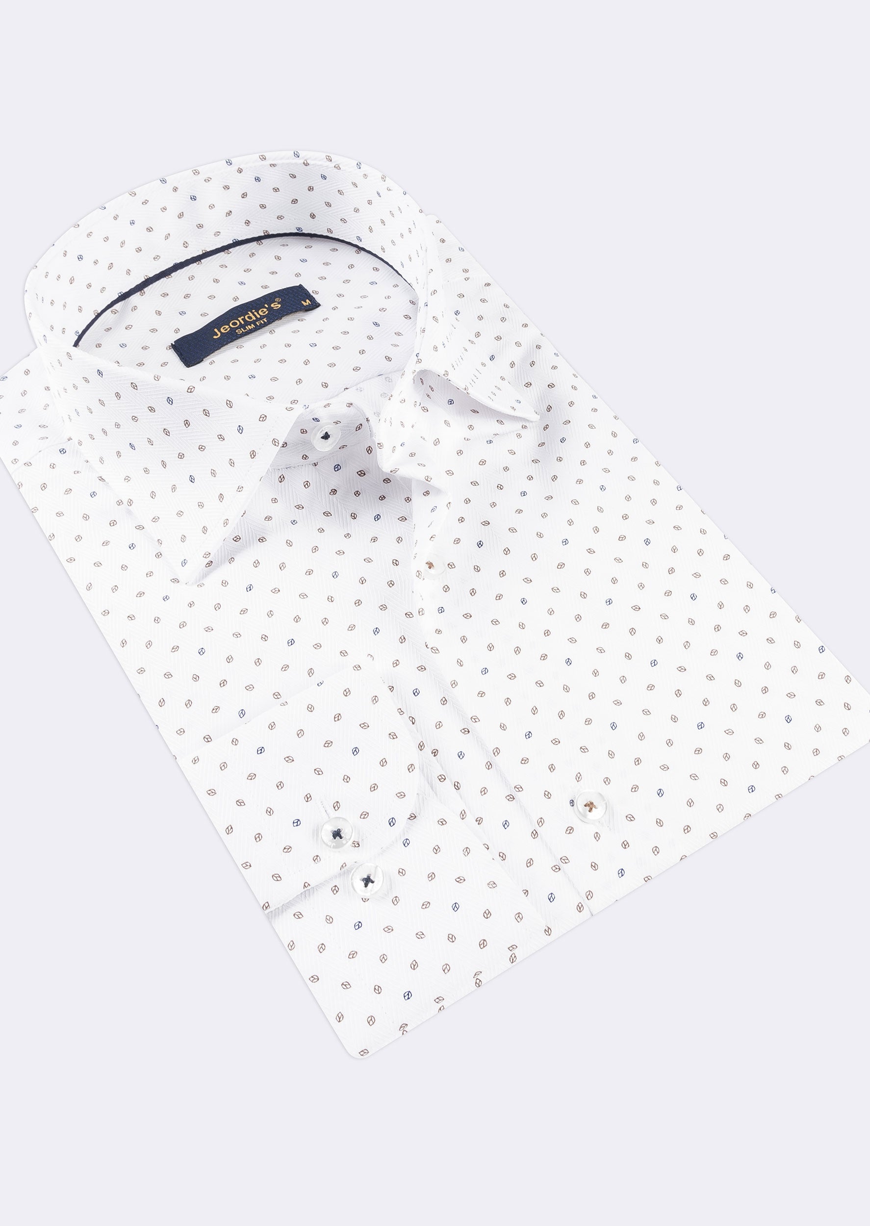 White - Beige Long Sleeve Shirt