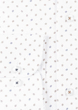 White - Beige Long Sleeve Shirt