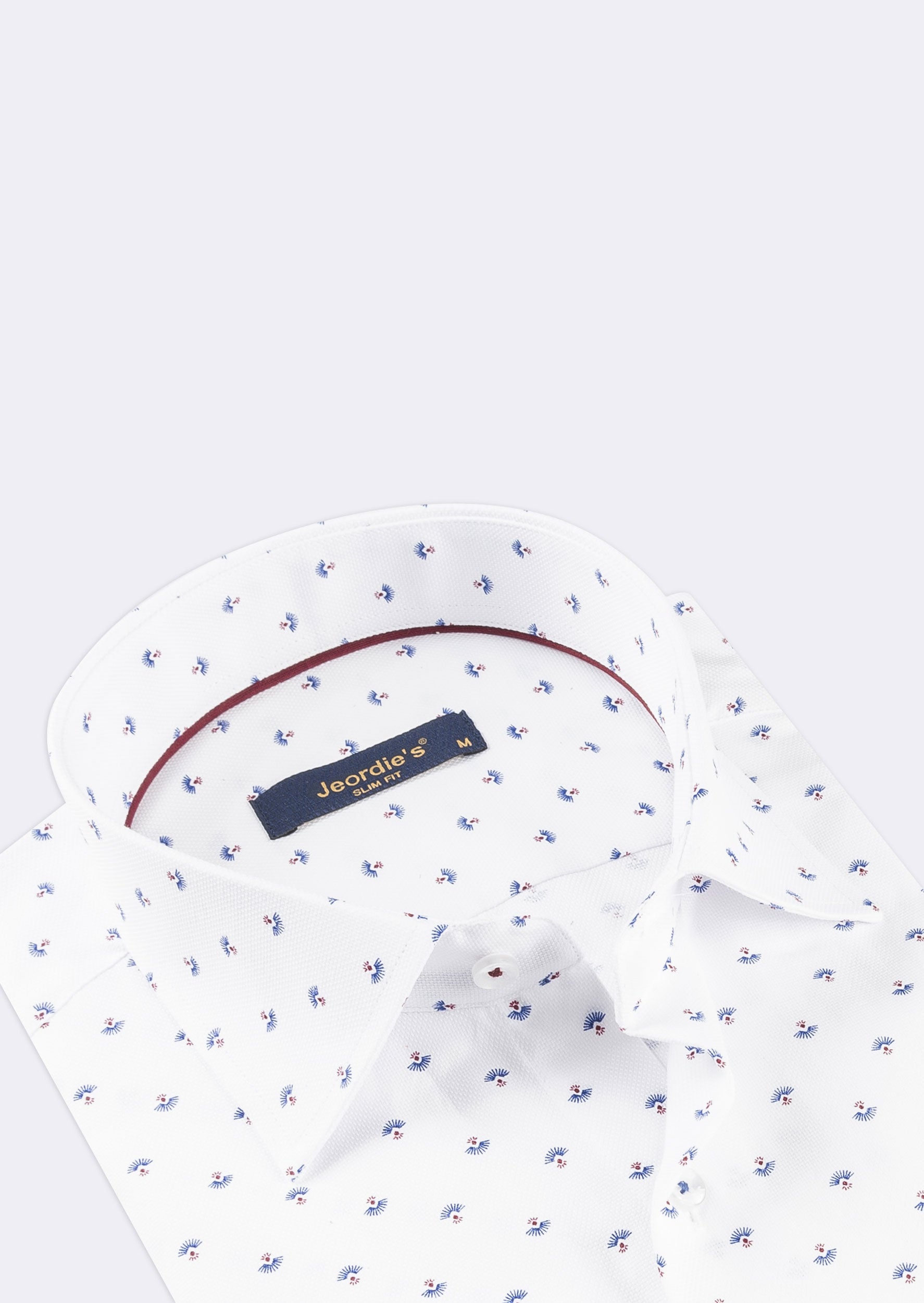 White - Navy Long Sleeve Shirt