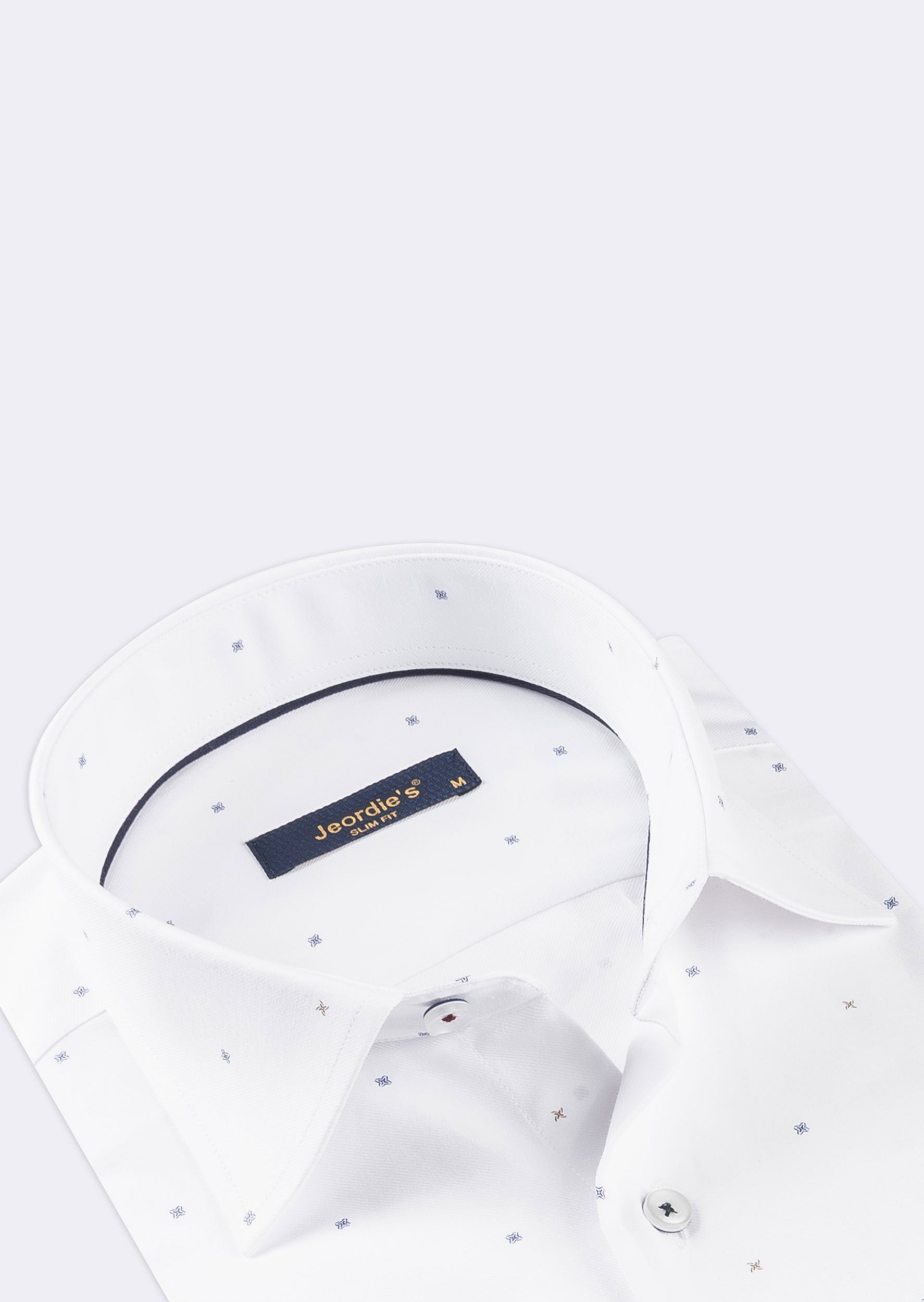 White - Navy Long Sleeve Shirt